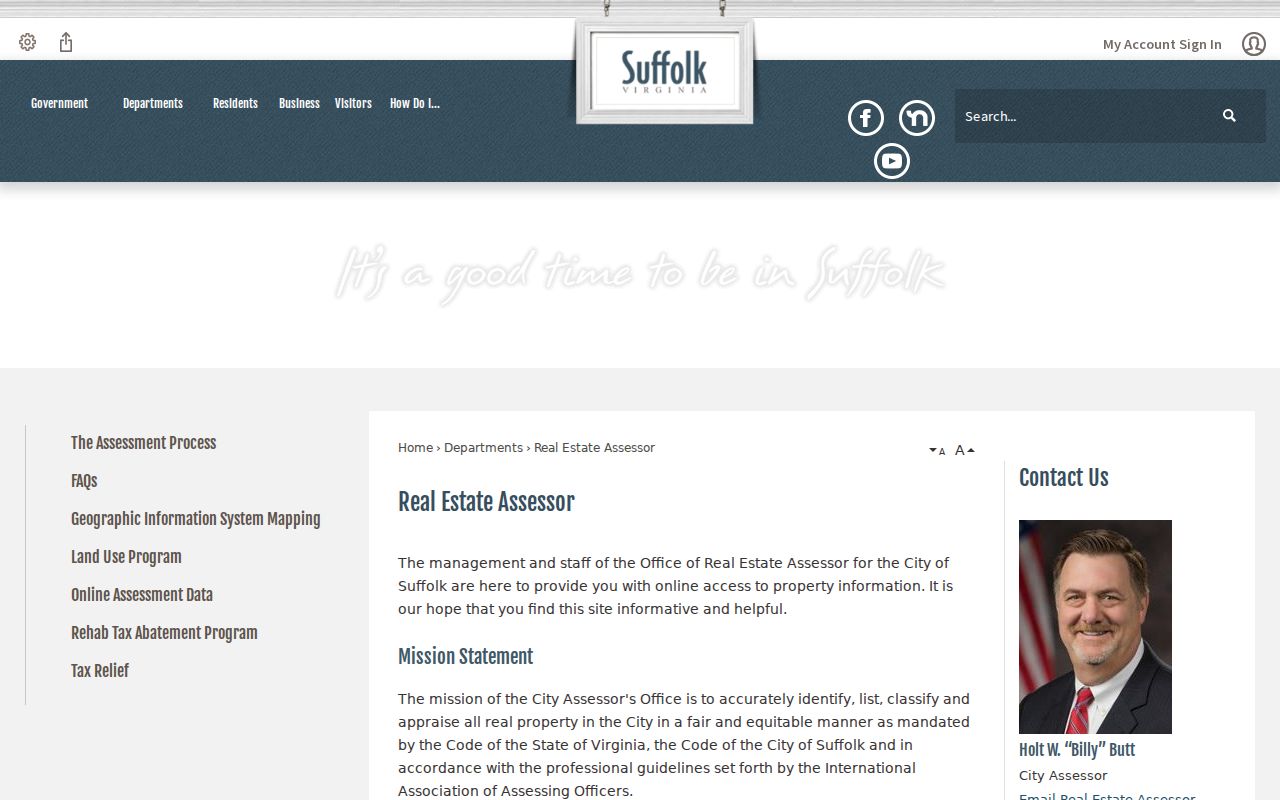 Suffolk residents directory City Real Estate Assessor record source